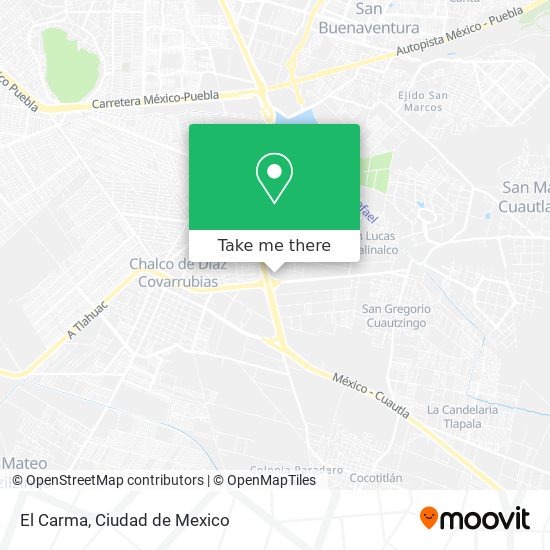 Mapa de El Carma