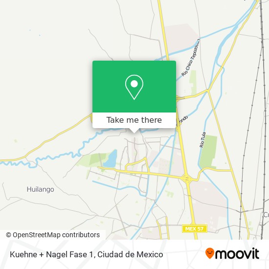 Kuehne + Nagel Fase 1 map