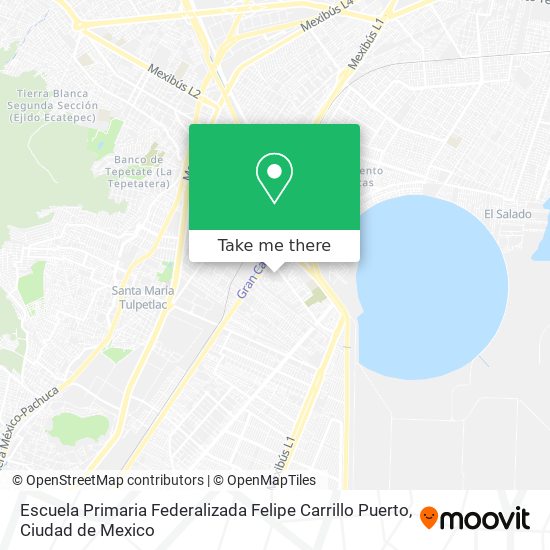 Escuela Primaria Federalizada Felipe Carrillo Puerto map