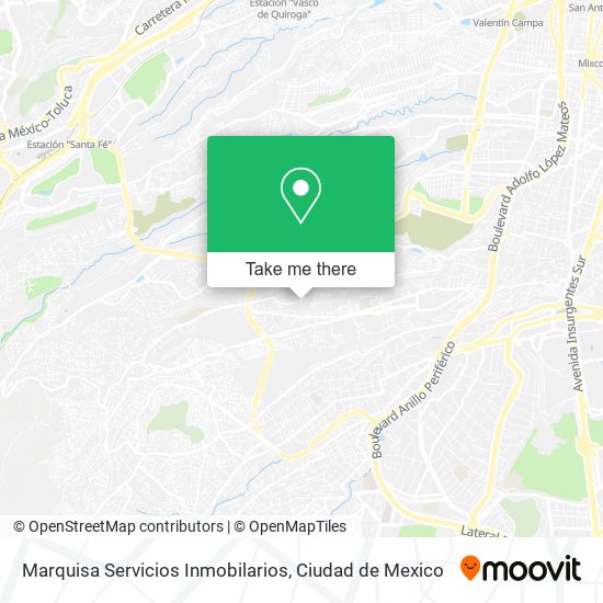 Marquisa Servicios Inmobilarios map