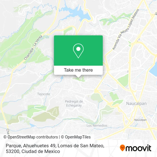 Parque, Ahuehuetes 49, Lomas de San Mateo, 53200 map