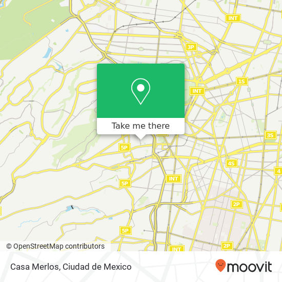 Casa Merlos map