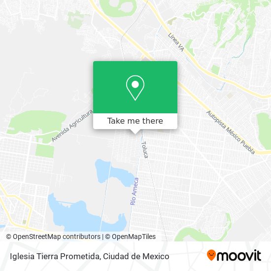 Mapa de Iglesia Tierra Prometida