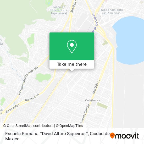 Escuela Primaria ""David Alfaro Siqueiros"" map