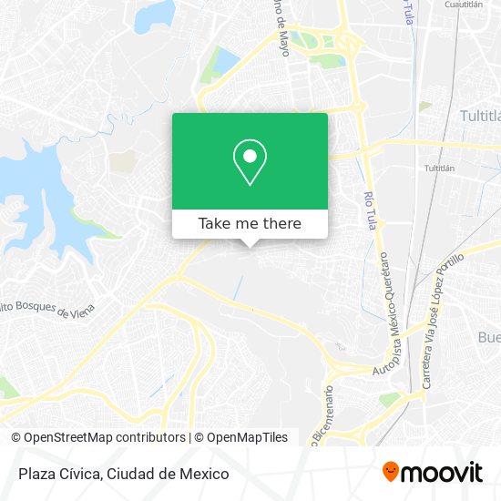 Mapa de Plaza Cívica
