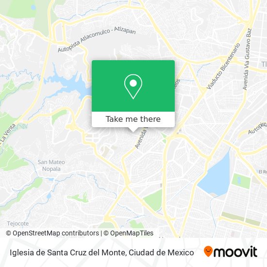 Iglesia de Santa Cruz del Monte map