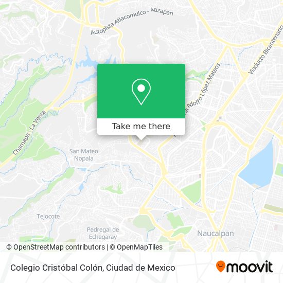 Colegio Cristóbal Colón map