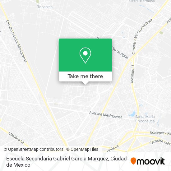 Escuela Secundaria Gabriel García Márquez map