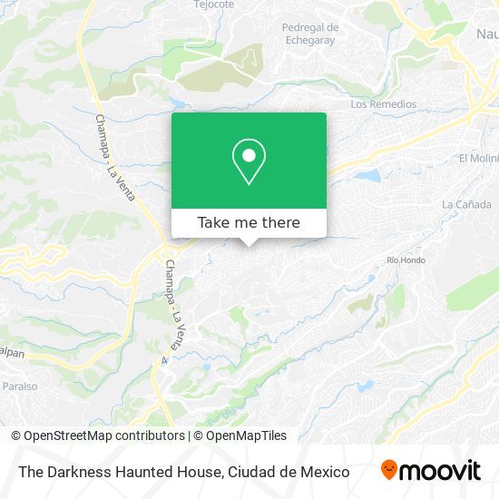 Mapa de The Darkness Haunted House