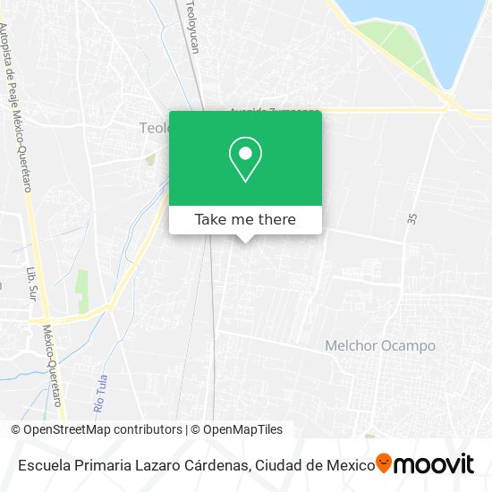 Mapa de Escuela Primaria Lazaro Cárdenas