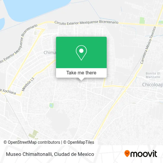 Museo Chimaltonalli map