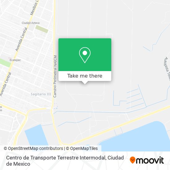 Centro de Transporte Terrestre Intermodal map