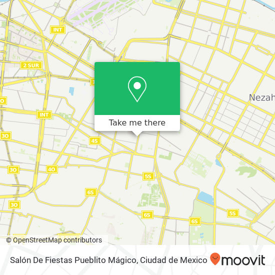 Mapa de Salón De Fiestas Pueblito Mágico