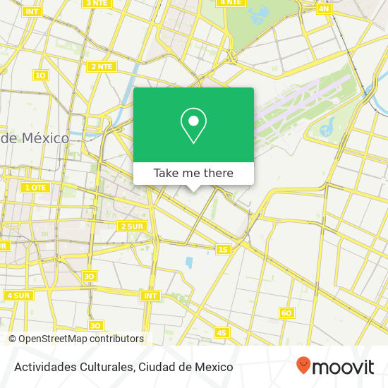 Actividades Culturales map