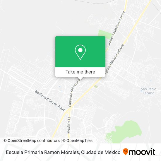 Escuela Primaria Ramon Morales map