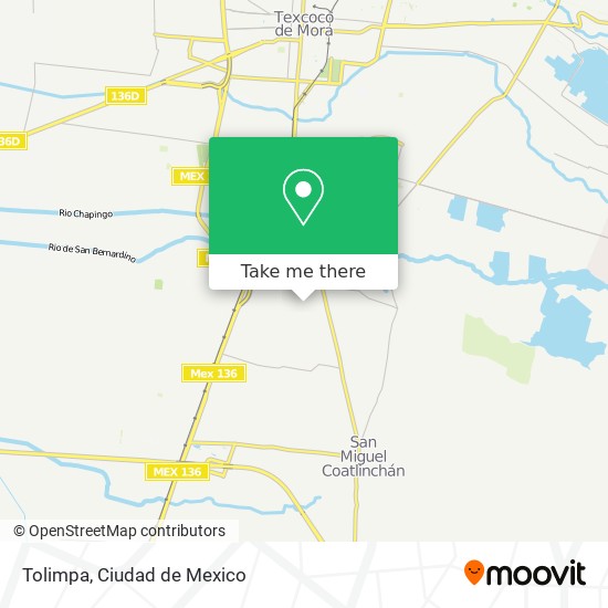 Mapa de Tolimpa