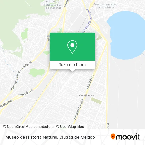Museo de Historia Natural map