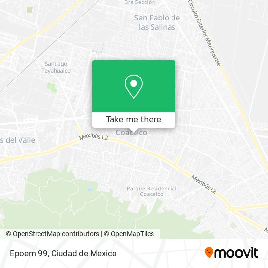 Mapa de Epoem 99