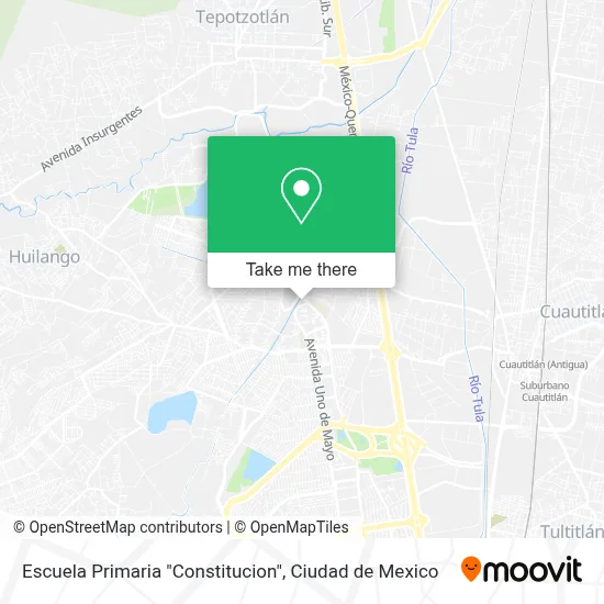 Escuela Primaria "Constitucion" map