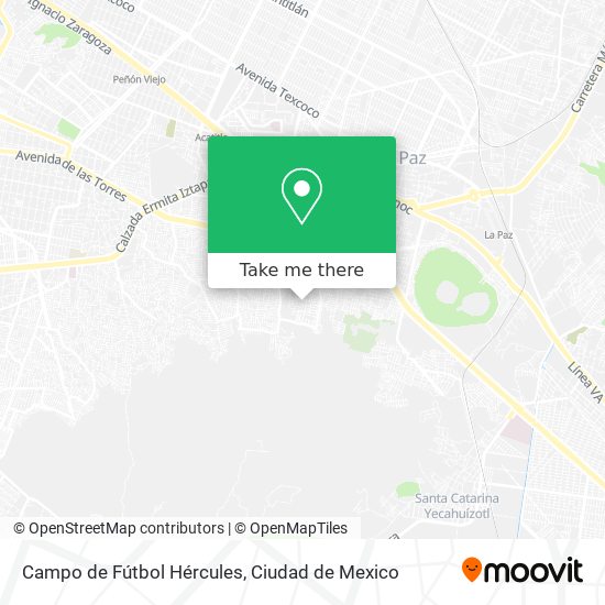 Campo de Fútbol Hércules map