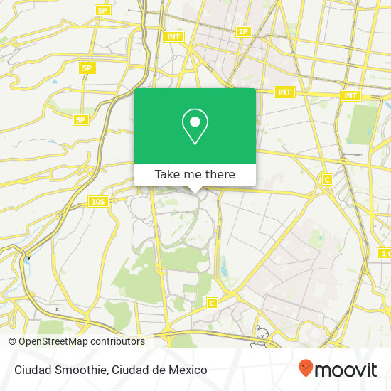 Mapa de Ciudad Smoothie