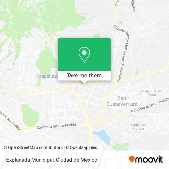 Mapa de Explanada Municipal