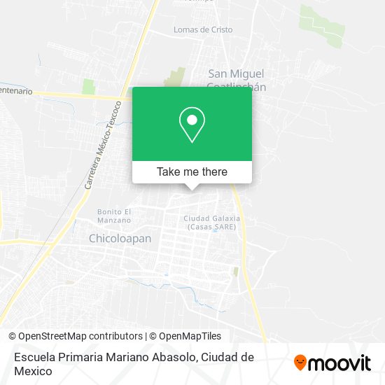 Mapa de Primaria Mariano Abasolo