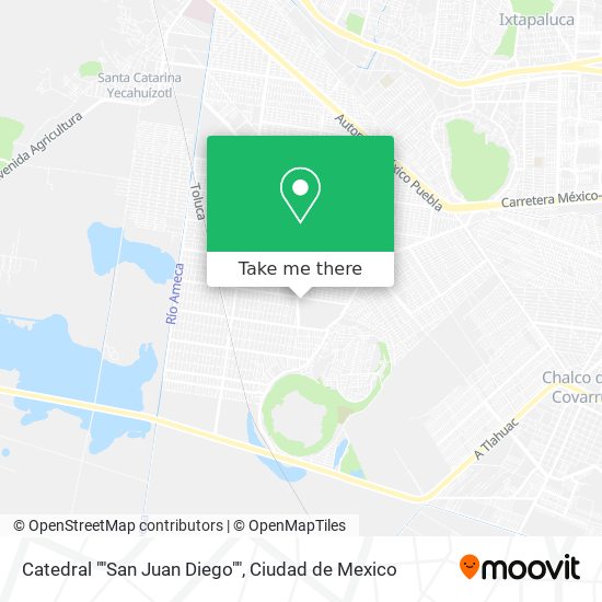 Catedral ""San Juan Diego"" map