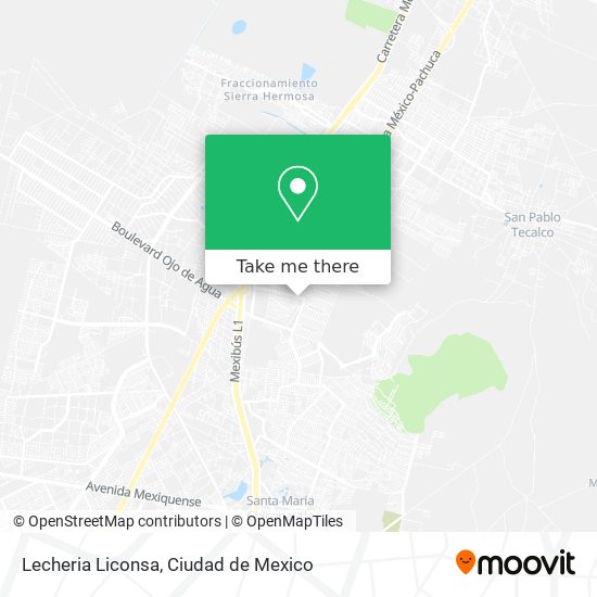 Lecheria Liconsa map
