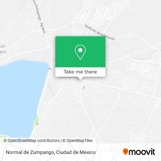 Normal de Zumpango map