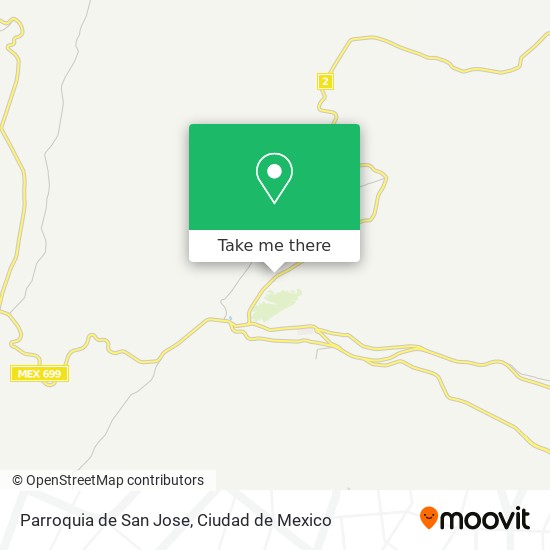 Parroquia de San Jose map