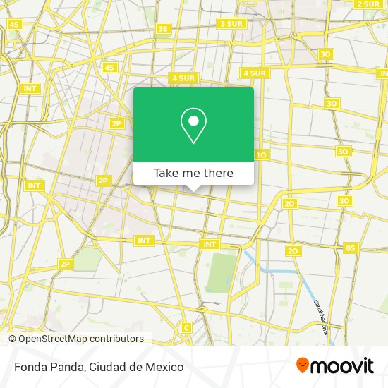 Fonda Panda map