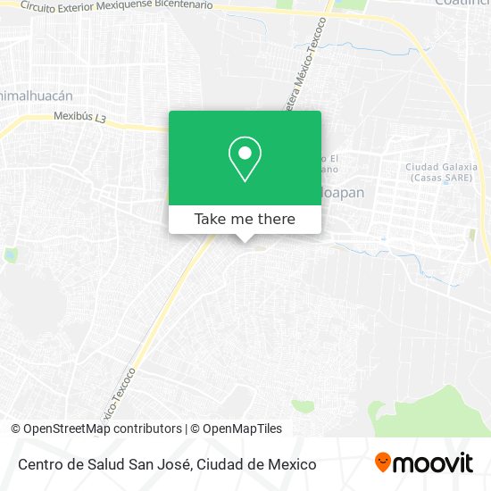 Centro de Salud San José map