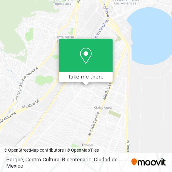 Parque, Centro Cultural Bicentenario map