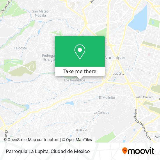 Parroquia La Lupita map