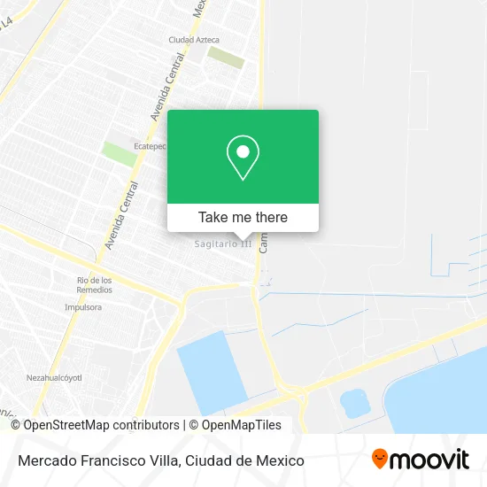 Mapa de Mercado Francisco Villa