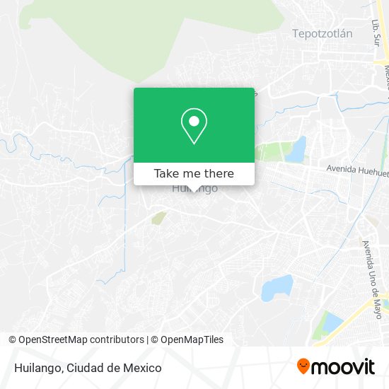 Mapa de Huilango