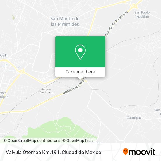 Valvula Otomba Km.191 map