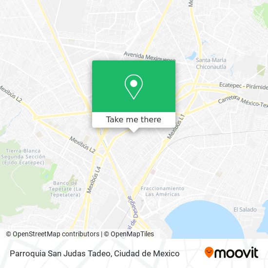 Parroquia San Judas Tadeo map