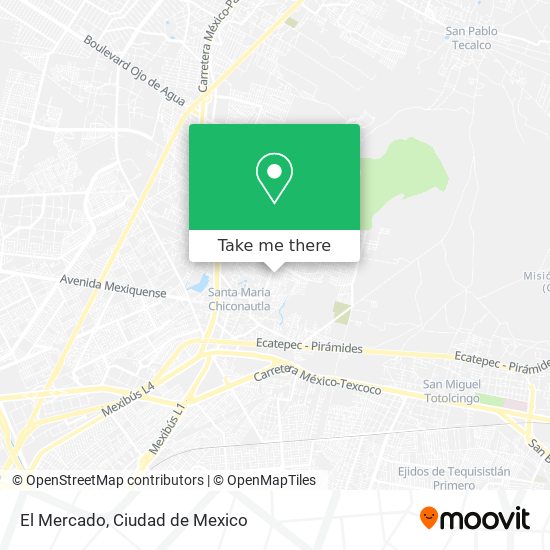 El Mercado map