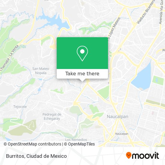 Mapa de Burritos