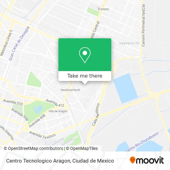 Centro Tecnologico Aragon map