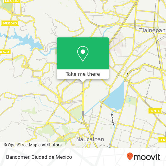 Bancomer map