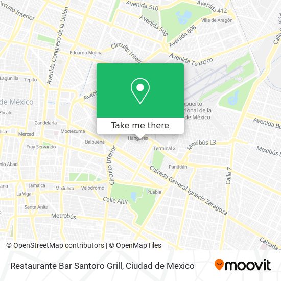 Restaurante Bar Santoro Grill map