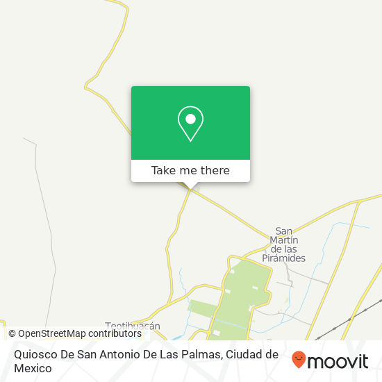 Mapa de Quiosco De San Antonio De Las Palmas