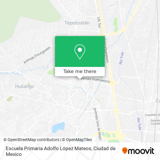 Mapa de Escuela Primaria Adolfo López Mateos