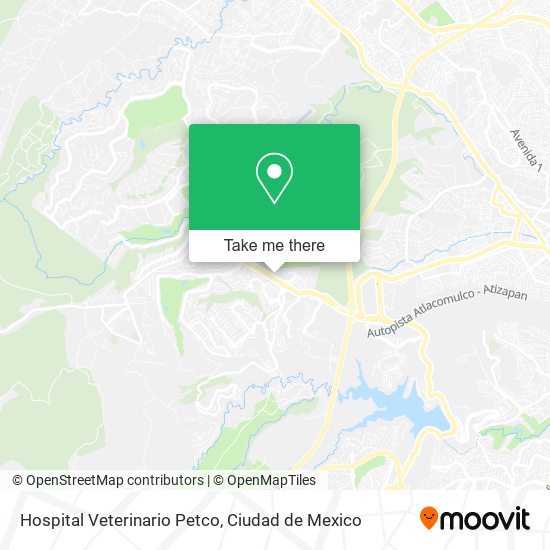 Hospital Veterinario Petco map