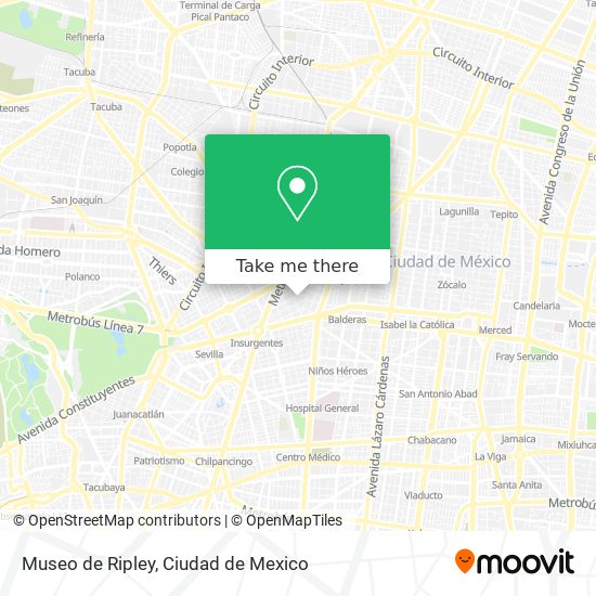 Museo de Ripley map