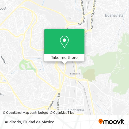 Mapa de Auditorio