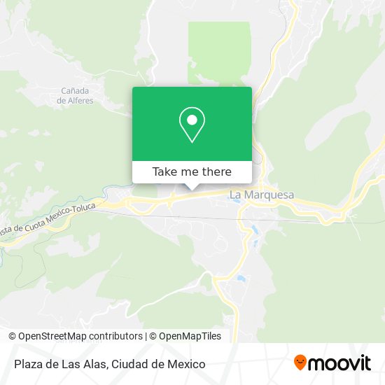 Mapa de Plaza de Las Alas
